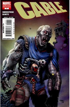 Cable #7 (2008) Corben Zombie Variant