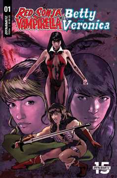 Red Sonja Vampirella Betty Veronica #1 Cover G Cat Staggs