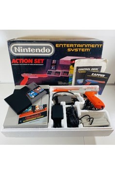 Nintendo Entertainment System Action Set Console In Box