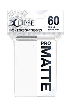 Ultra Pro Eclipse Matte Small Arctic White Sleeves (60)