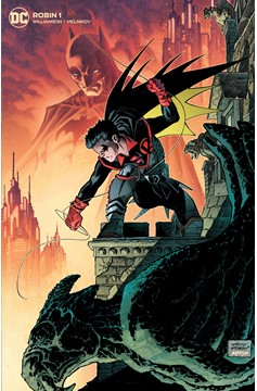 Robin #1 Team Cover Andy Kubert Card Stock Variant (2021)