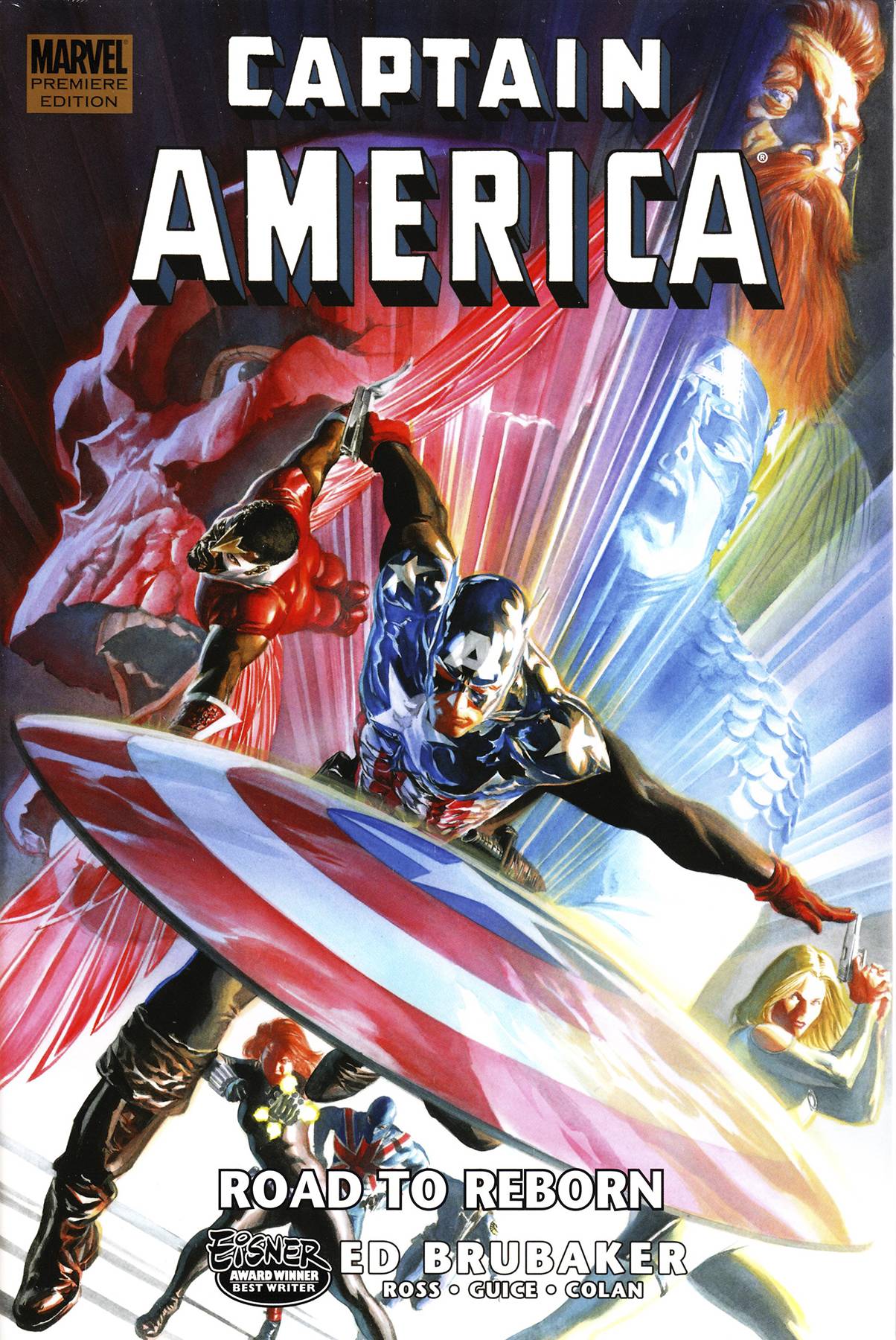Captain America Road To Reborn (Hardcover)