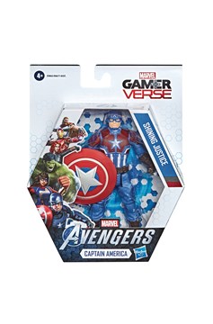 Avengers Gamerverse 6 Inch Captain America Action Figure Case