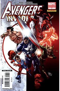Avengers Invaders #7 (Ferry Variant) (2008)