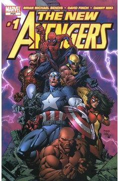 New Avengers #1 (2004) 2nd Print Finch Cover