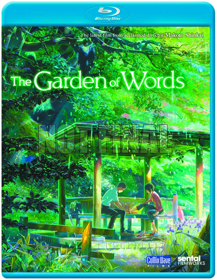 Garden of Words Blu Ray