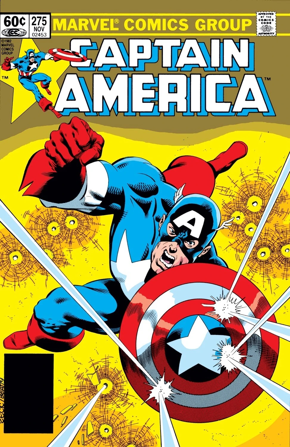Captain America Volume 1 #275 (Newsstand Edition)