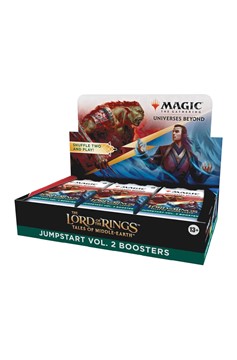 Magic The Gathering TCG: Lord Rings Middle Earth Jumpstart Volume 2 Booster Display (18Ct)