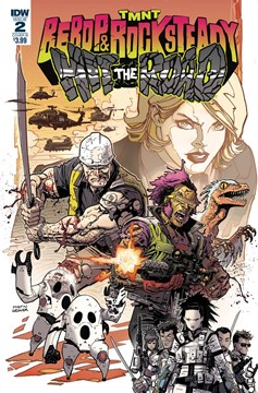 Teenage Mutant Ninja Turtles Bebop Rocksteady Hit The Road #2 Cover B Weaver (Of 5)