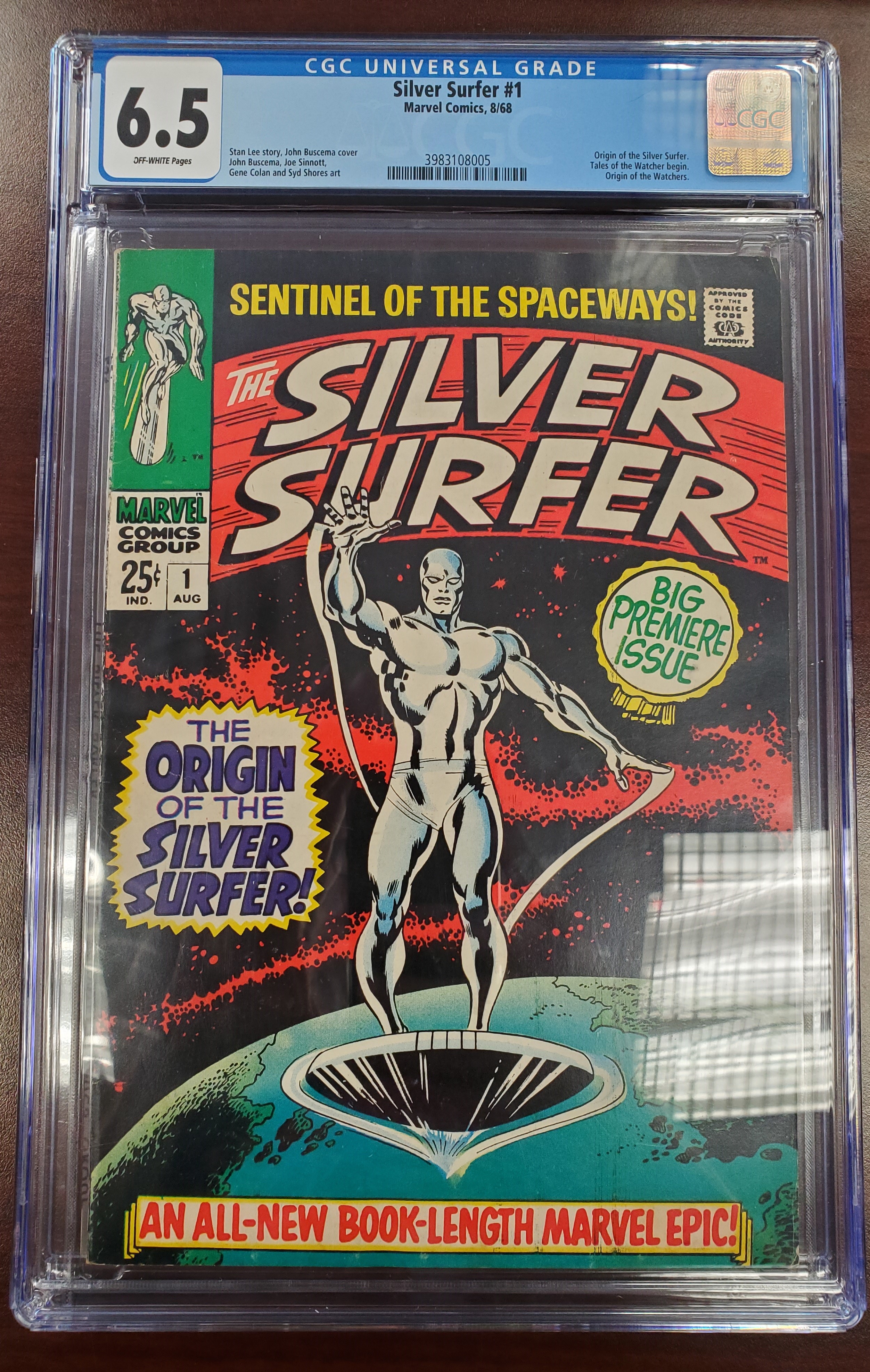 Silver Surfer #1 (Marvel 1968) CGC 6.5