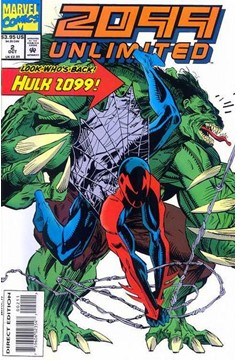 2099 Unlimited #2 [Direct Edition]-Very Fine (7.5 – 9)