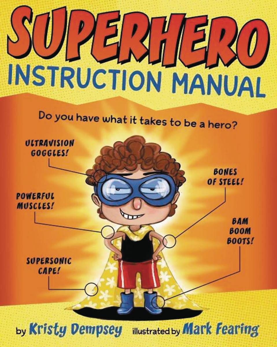 Superhero Instruction Manual Hardcover