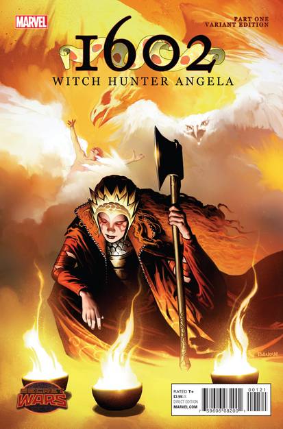 1602 Witch Hunter Angela #1 (Isanove Variant) (2015)