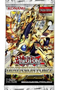 Yu-Gi-Oh! TCG: Dimension Force Booster Pack