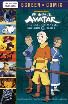 Avatar Last Airbender Screen Comix Graphic Novel Volume 2