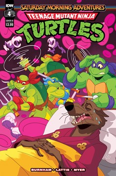 Teenage Mutant Ninja Turtles Saturday Morning Adventures #4 Cover B Martin