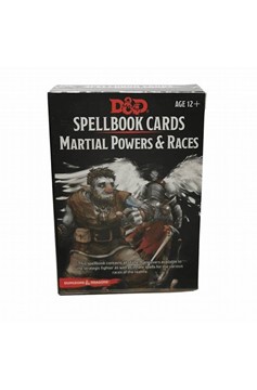 Dungeons & Dragons RPG: Spellbook Cards - Martial Deck (61 Cards)