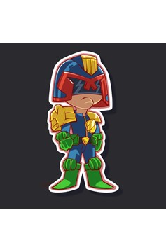 Judge Dredd Vinyl Sticker