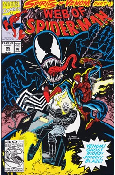 Web of Spider-Man #95 [Direct]-Fine (5.5 – 7)