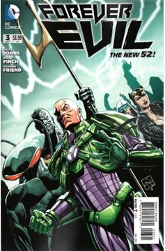 Forever Evil #3 Villain Cover B Variant Edition