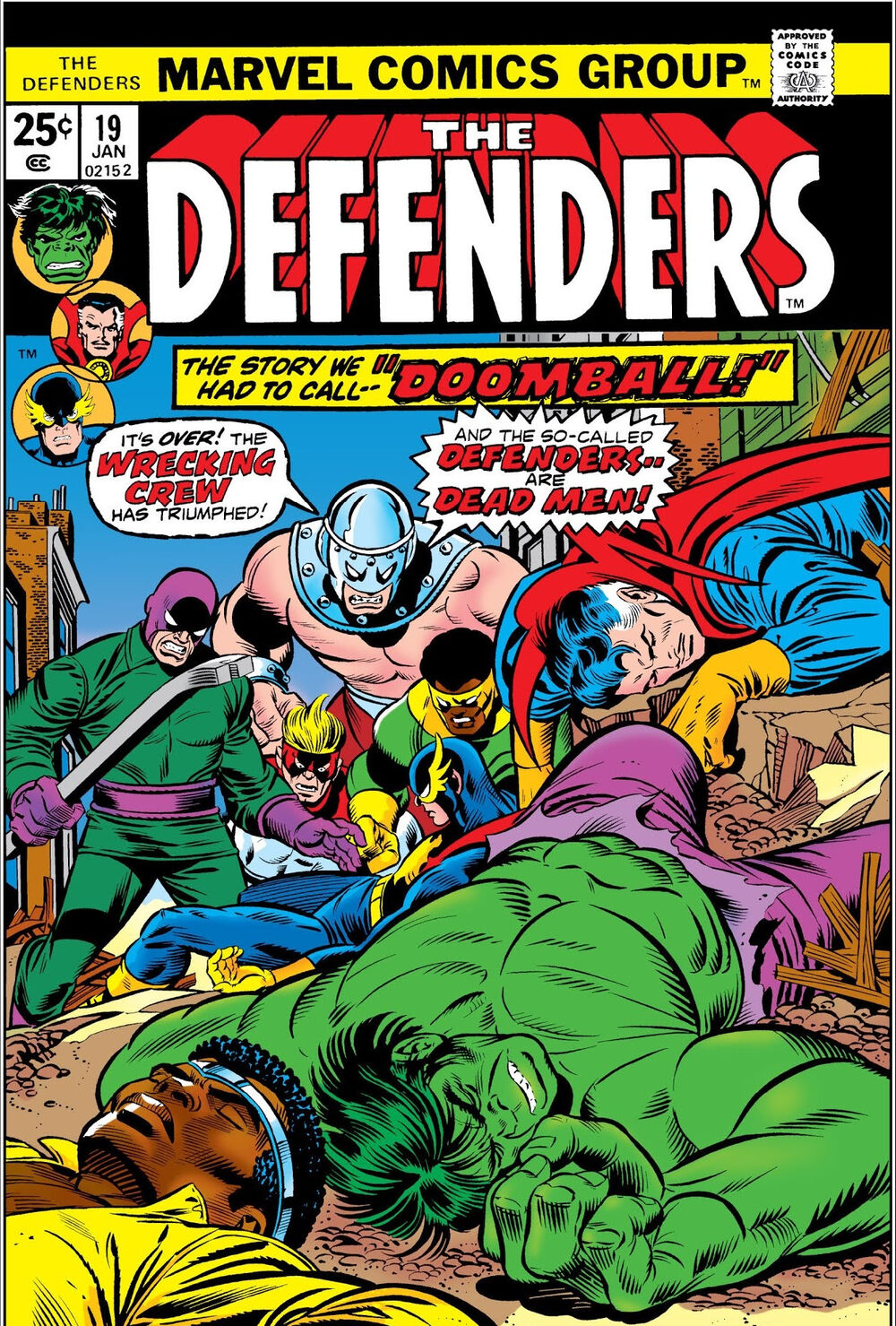 The Defenders Volume 1 #19