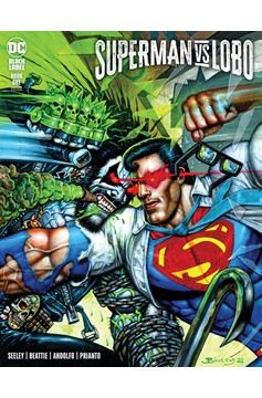Superman Vs Lobo #1 Cover B Simon Bisley Variant (Mature) (Of 3)