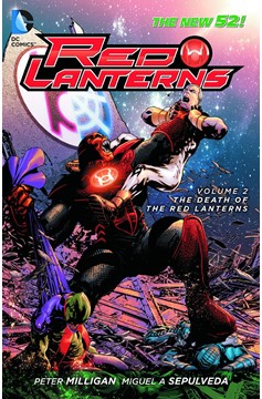 Red Lanterns Graphic Novel Volume 2 Death of Red Lanterns (New 52)