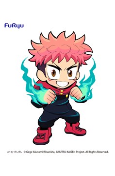 Jujutsu Kaisen Yuji Itadori Toonize Fig Cartoon Color Version