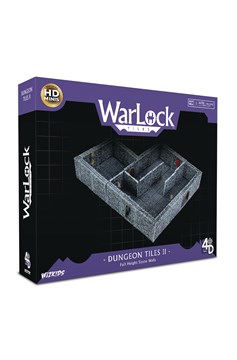 Warlock Dungeon Tiles II Full Height Stone Walls