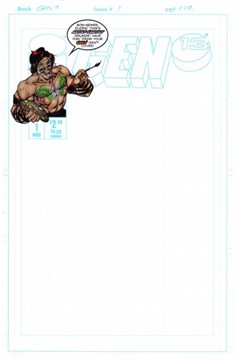 Gen 13 #1 [Cover 1-M - Do-It-Yourself-Cover]-Near Mint (9.2 - 9.8)