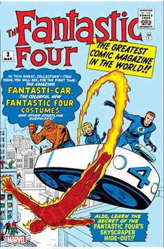 Fantastic Four #3 Facsimile Edition Poster