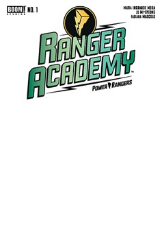 Ranger Academy #1 Cover C Blank Sketch Variant