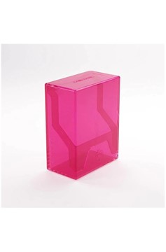 Gamegenic Bastion 50+ Deck Box - Translucent Pink