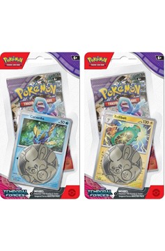 Pokemon TCG Scarlet and Violet Temporal Forces Checklane Blister