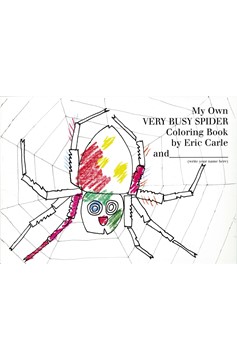 My Own Very Busy Spider (Coloring Book)