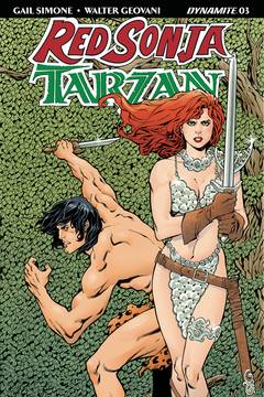 Red Sonja Tarzan #3 Cover A Lopresti