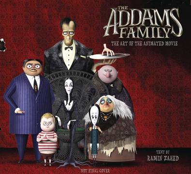 Addams Family Art of the Animated Movie Hardcover