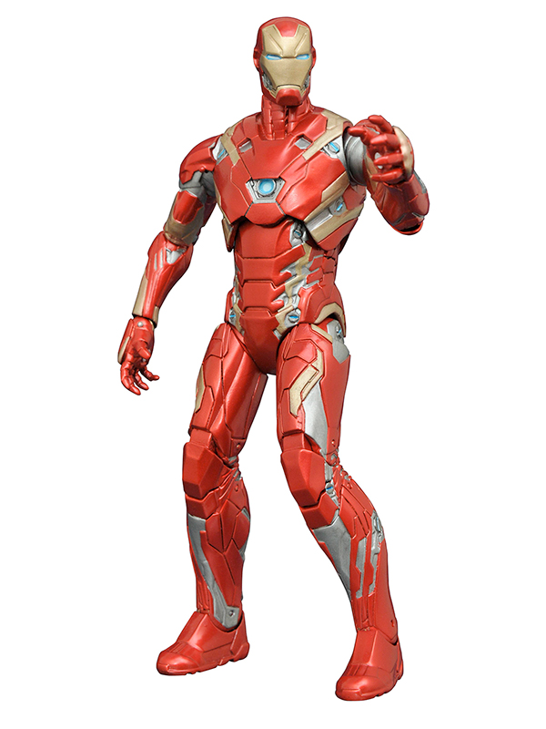 Buy Marvel Select Captan America 3 Iron Man Mk45 Action Figure | Alter ...