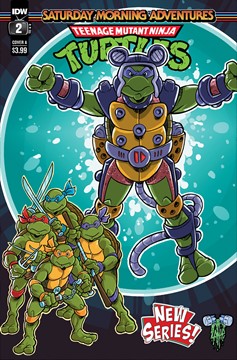 Teenage Mutant Ninja Turtles Saturday Morning Adventures Continued! #2 Cover A Lattie