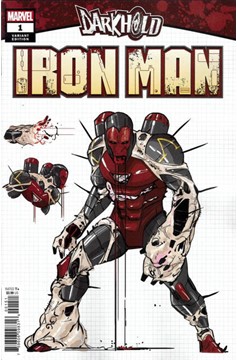 Darkhold Iron Man #1 Tormey Design Variant