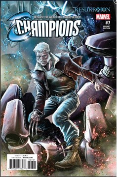 Champions #7 Checchetto Resurrxion Variant (2016)