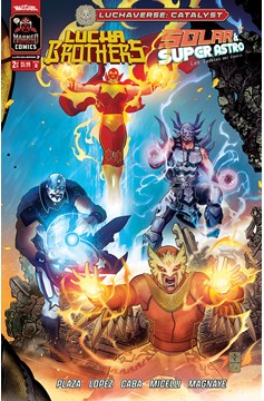 Luchaverse Catalyst #2 Cover B Colapietro Connecting (Mature) (Of 3)