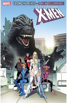 Exceptional X-Men #1 Leinil Yu Godzilla Variant