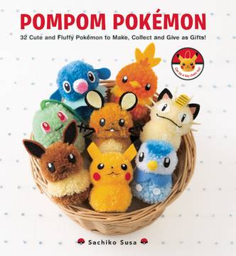 Pompom Pokémon Soft Cover Craft