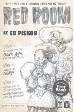 Red Room #1 2nd Printing Sketch Cover