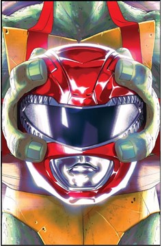 Power Rangers Teenage Mutant Ninja Turtles #1 Gino Montes Full-Art "Raph" Helmet Variant