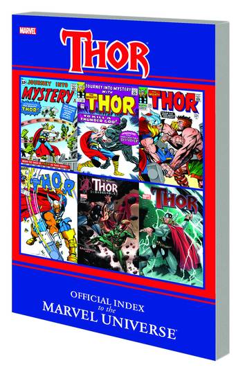 Thor Official Index To The Marvel Universe Graphic Novel