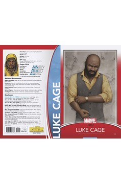 Luke Cage #166 Christopher Trading Card Variant Legacy