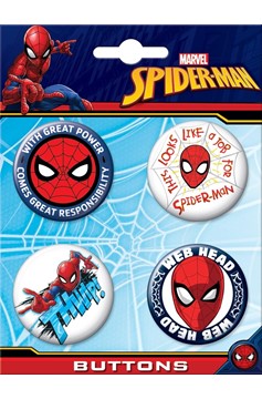 Spider-Man Button Assortment
