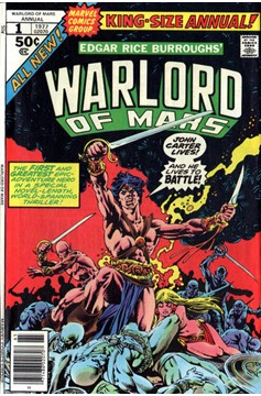 John Carter Warlord of Mars Annual #1